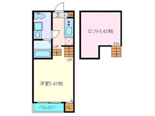 仙台駅 徒歩14分 2階の物件間取画像